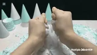 Baking soda Asmr#oddlysatisfying #relax 