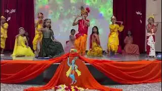 Cute dance with Radhe Krishna Little Champs ☘️❤️