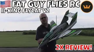 H-KING FLYCAT V2 2X REVIEW by FGFRC #aviation #hobbyking #rcjets #rc