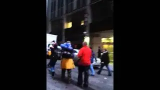 Occupy Wall Street occupies New St.