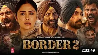 Border 2 Full Movie Hindi  Review 2026 | Sunny Deol | Varun Dhawan | Ahan Shetty | Review & Fact |