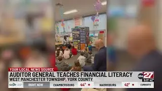 Auditor General DeFoor preaches financial literacy at York Co. elementary school