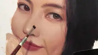 Oil painting.