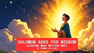 Solomon Asked for Wisdom (1 Kings 3:5&ndash;14) by Grow in Christ Kids