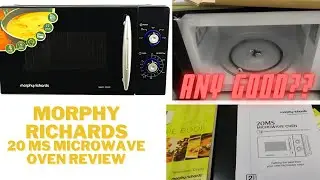 Morphy Richards 20 L Solo Microwave Oven (20 MS, Black) Review | Everything You Need To Know!