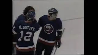 October 17 1984 Islanders at Red Wings WOR-TV broadcast highlights