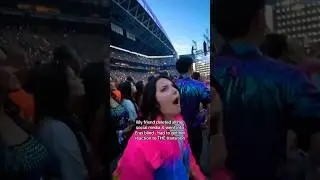 Taylor Swift&rsquo;s Eras Tour transition SHOCKED her! 😳 #shorts #taylorswift #concert