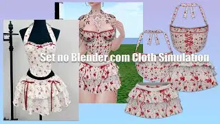 [BR] Aula 02 - Como Fazer um Set no Blender com Cloth Simulation
