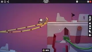 Poly Bridge 3 - LOWEST BUDGET SOLUTION of Forbidden Checkpoint, Forgetten Realm