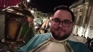Carmelo Barba trasmette dal vivo Giovedì Santo Gesù nell'Orto, San Giovanni, Veronica 28 marzo 2024