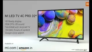 Mi LED TV 4C Pro🔥🔥🔥 || Cheapest Android TV || Official Trailer