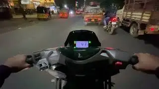 VLOG ON BURGMAN | Hyderabad | night vlog | night life | moto vlog