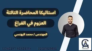 المحاضرة التالته ميكانيكا |شرح العزوم في الفراغ