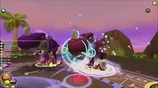 Wizard101 Lemuria Thundersaurus Hex Fire solo