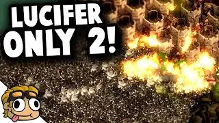 LUCIFER ONLY DEFENSE vs FINAL WAVE 2! | They Are Billions Beta 0.8 Update Gameplay