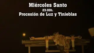 #SemanaSantaPalencia 2021 | Miércoles Santo | Procesión Luz y Tinieblas