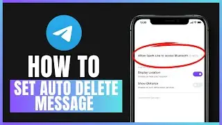 how to set auto delete messages in telegram