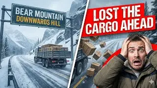 OH NO! Saara Cargo Road Par Bikhar Gaya! 😱 Bear Mountain Disaster!
