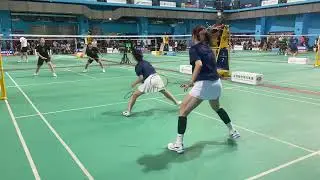 2024成大羽球公開賽 公開女雙循環 芳菲斯美學 江佳璇溫婷如 vs 大都會羽訓 葉卉珊孫卉芝