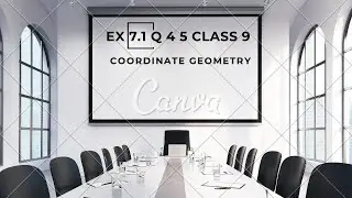 Ex 7.1 Q4 Q5 of class 9 math new book || Lec by sir Umer