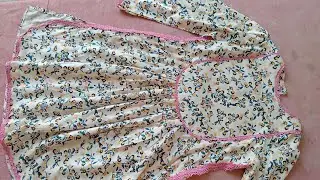 2026 Ka New aur Stylish Frock Style Kurti Design Full Cutting and Stitching Tutorial For Beginners 