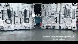 Automotive HVAC distributor housing Injection molding / injection moulding made in ASM