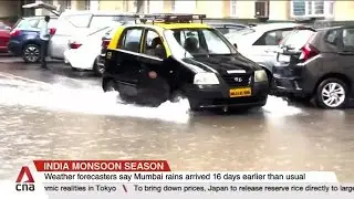 Rains swamp India's financial capital Mumbai as monsoon season arrives early
