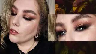 Warm Grunge Glam Look using Huda Beauty Empowerment
