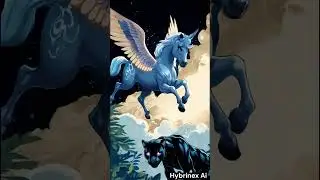 Majestic power meets wild speed! ⚡️🐎🐆 #HybridBeast #MythicalRide #AIArt #FantasyFusion#SpeedAndGrace