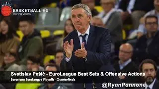 Svetislav Pešić Best Sets & Plays Barcelona 2019 Euroleague Quarterfinals