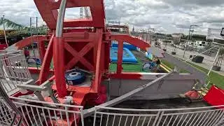 Holiday Park Szczecin 2025 - karuzela Loop Fighter (Boos) on ride 2