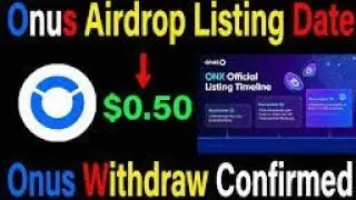 Sell $ONX Token in Onus Exchange | How to Sell ONX Token in Onus | ONX Token Listing ( onus tap tap