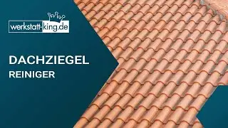 Dachziegel Reiniger - Entfernt gr&uuml;ne Bel&auml;ge und sch&uuml;tzt gegen Neubefall