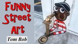 Funny Street Art By Tom Bob