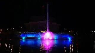 Opening Light & Water Show, Kuching Waterfront
