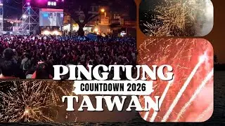 New Year's countdown Pingtung Taiwan 2026 