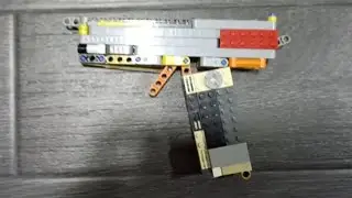 Lego Full-auto Machine Pistol (by JustM) Review!