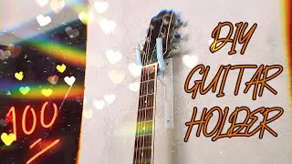 DIY GUITAR HOLDER  with some INGCO HAND TOOLS REVIEW🎸☝️🛠️💪😎👍