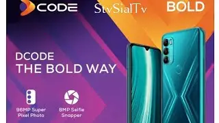 Bold Dcode Mobile phone 64gb 4gb amazing design, colourful 5000mah battery