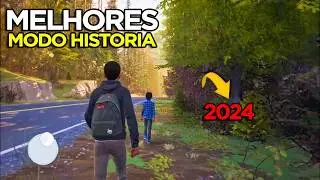 Os 15 Melhores Jogos com os Melhores Modo hist&oacute;ria Para Android, VOC&Ecirc; PRECISA JOGAR 👾🎮 2024