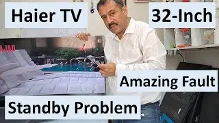 Haier Tv Standby Problem | LE32K6600 | LED TV Repair | Solution by Vinod Kenny