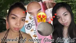 G21 Glass Skin Set (1 week of using)
