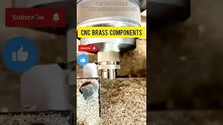 CNC BRASS COMPONENTS I PRECISION BRASS PRODUCTS #shorts #brass #components #science #technology