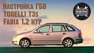 Настройка ГБО Torelli T3s на Skoda Fabia HTP