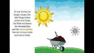 Geschichte für Kinder: Wie der Schnee zu seiner Farbe kam