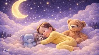 Soft Sleep Music for Kids 🌙 | Gentle Bedtime Sounds (1 Hour)