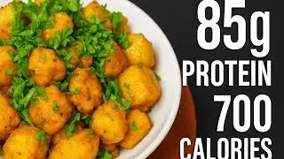 How to make High Protein Chicken Potato Salad 🥗 | 85g Protein Meal | 700 Calories Fat Loss Recipe