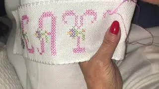Juegos de Toallas Personalizados a Punto de Cruz