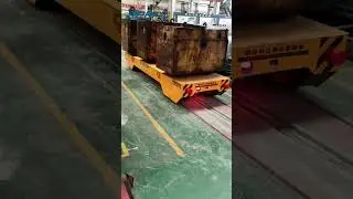 Electric Transfer Cart #automobile #machine #manufacturing