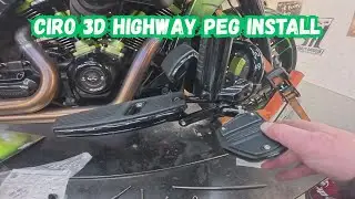 Установка подножек Ciro Highway Pegs на мой мотоцикл | Пошаговая инструкция